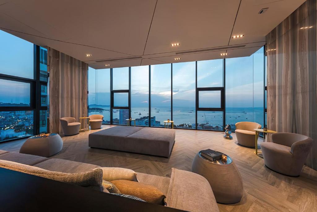 Interior of modern Pattaya condominium